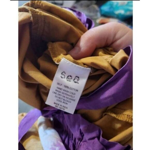 Sea New York Zelda Ombre Jumpsuit in Honey sz 0 - Picture 3 of 3